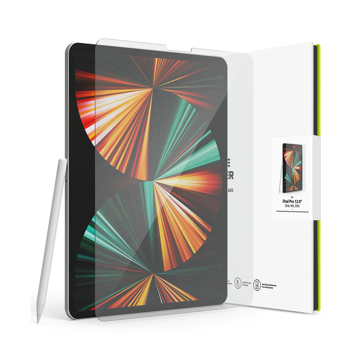 Ringke Tempered Glass for iPad Pro 12.9″ (2018-2021) - XtraSure | Apple Authorized Reseller in Myanmar