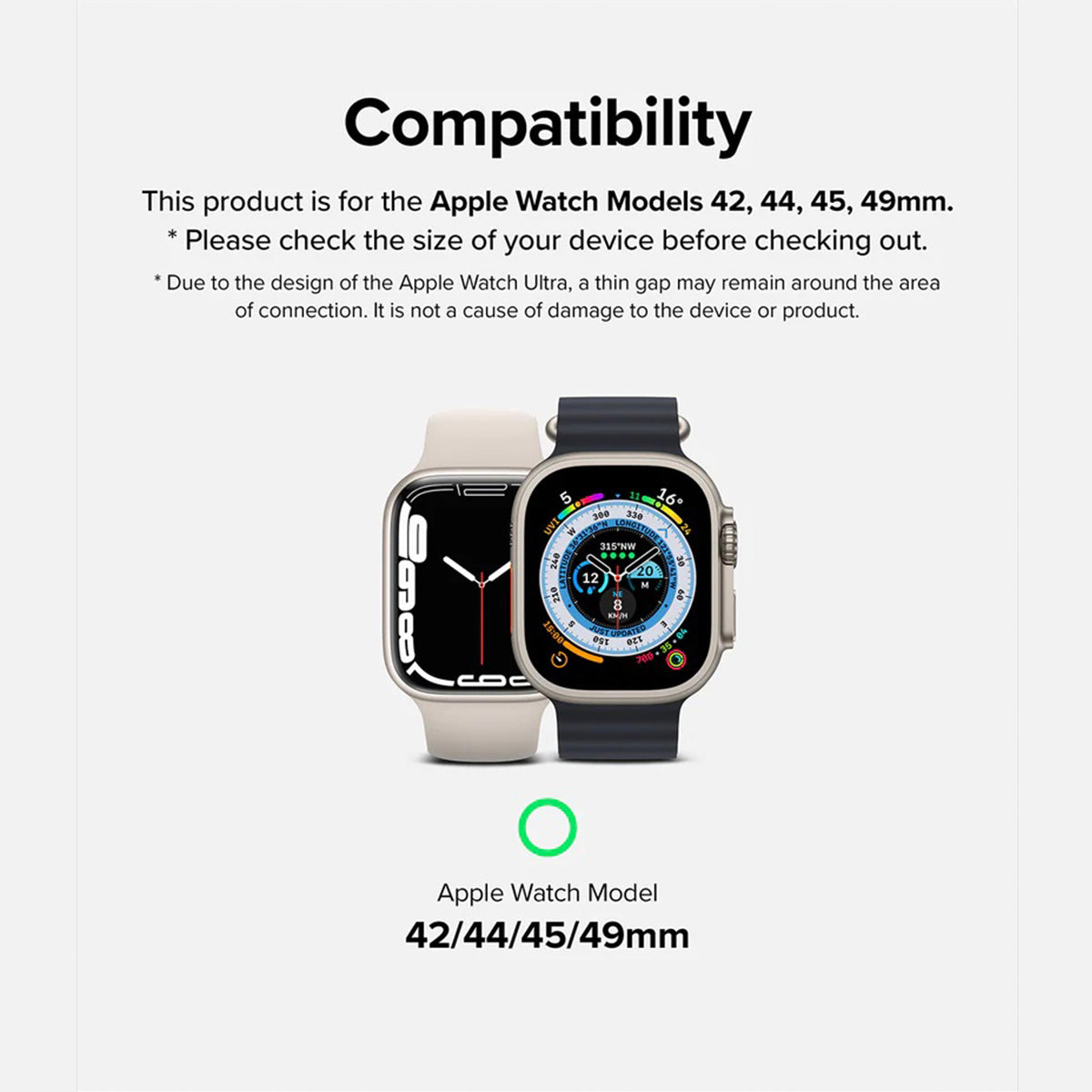 Ringke Rubber One Bold Apple Watch Band for Apple Watch (44/45/49mm) - XtraSure | Apple Authorized Reseller in Myanmar