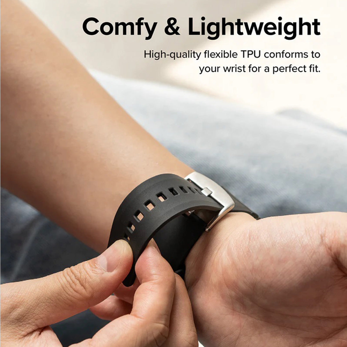 Ringke Rubber One Bold Apple Watch Band for Apple Watch (44/45/49mm) - XtraSure | Apple Authorized Reseller in Myanmar