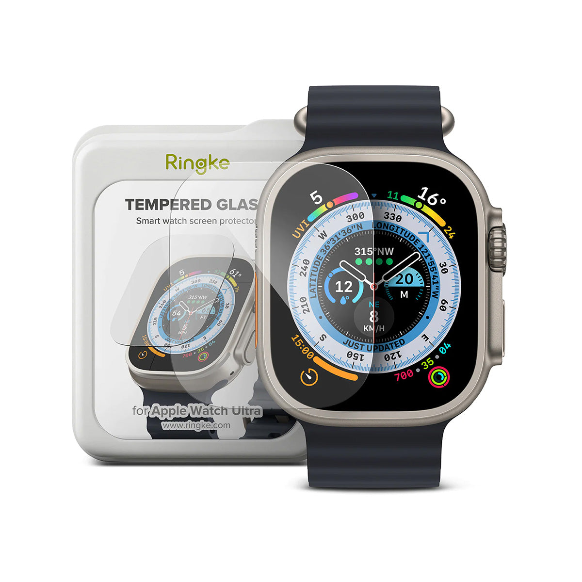 Ringke Screen Protector for Apple Watch 49mm (Clear)