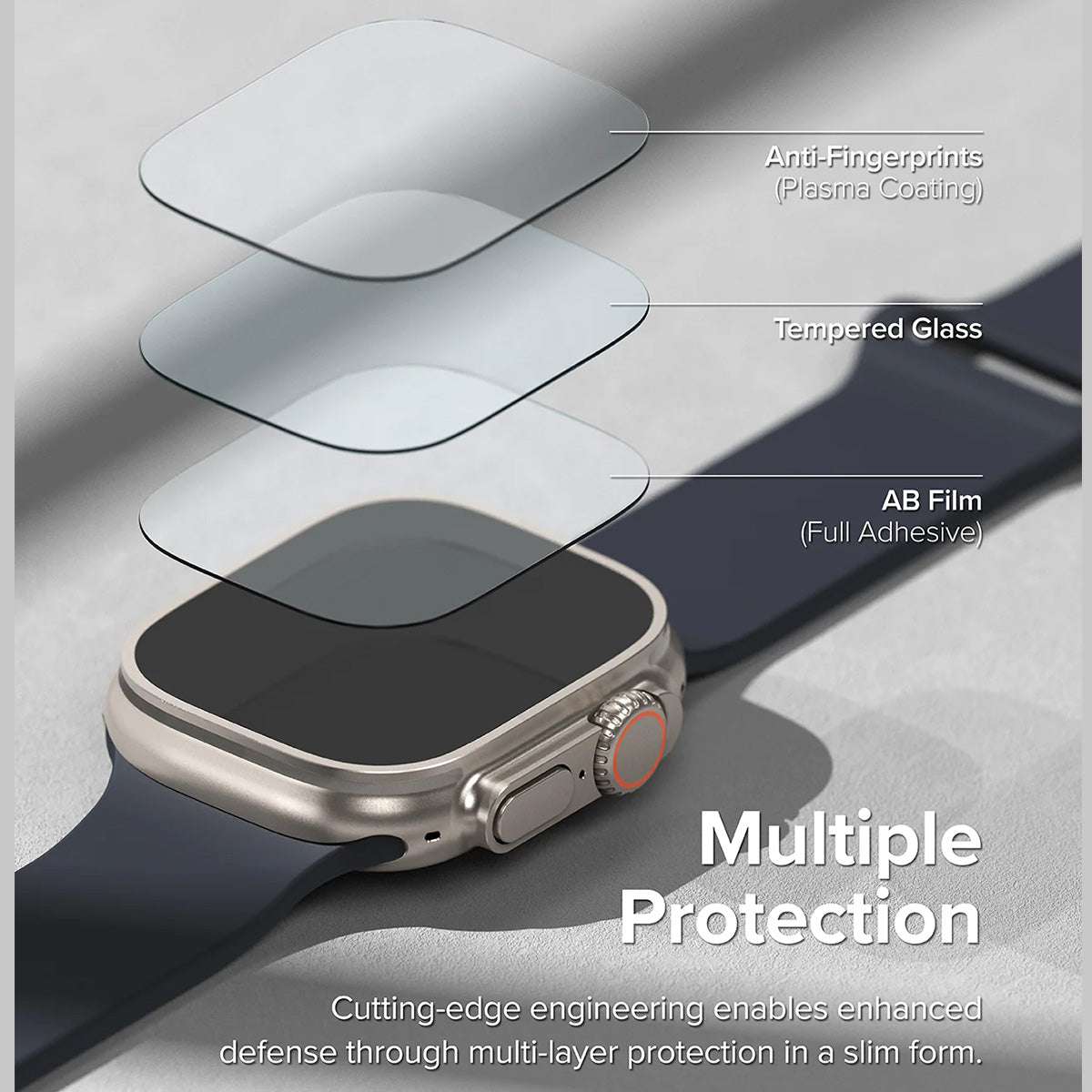 Ringke Screen Protector for Apple Watch 49mm (Clear)