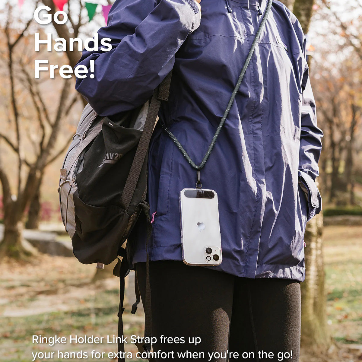 Ringke Shoulder Holder Link Strap - XtraSure | Apple Authorized Reseller in Myanmar