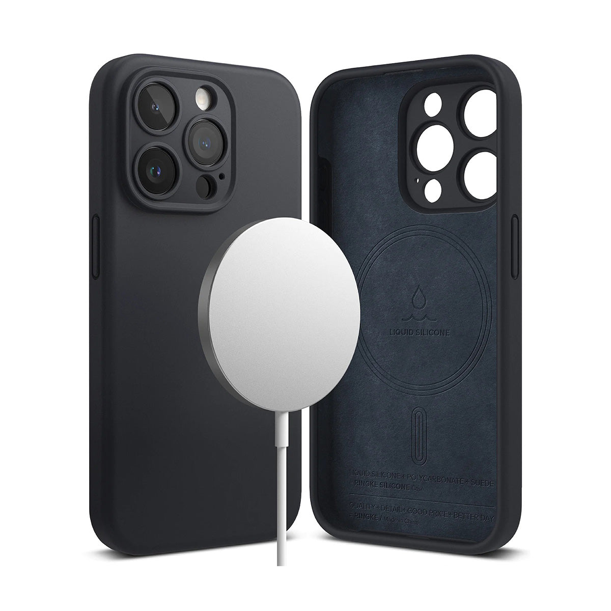 Ringke Silicone Magnetic Case for iPhone 15 Series - XtraSure | Apple Authorized Reseller in Myanmar