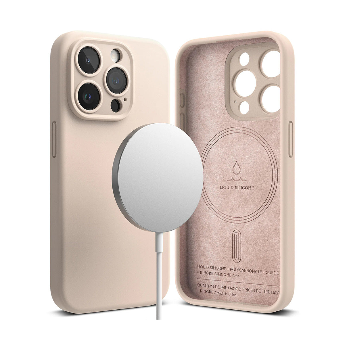Ringke Silicone Magnetic Case for iPhone 15 Series - XtraSure | Apple Authorized Reseller in Myanmar