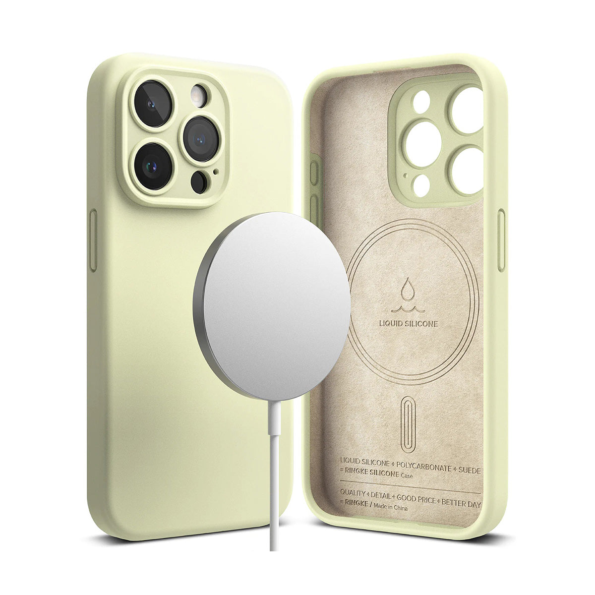 Ringke Silicone Magnetic Case for iPhone 15 Series - XtraSure | Apple Authorized Reseller in Myanmar
