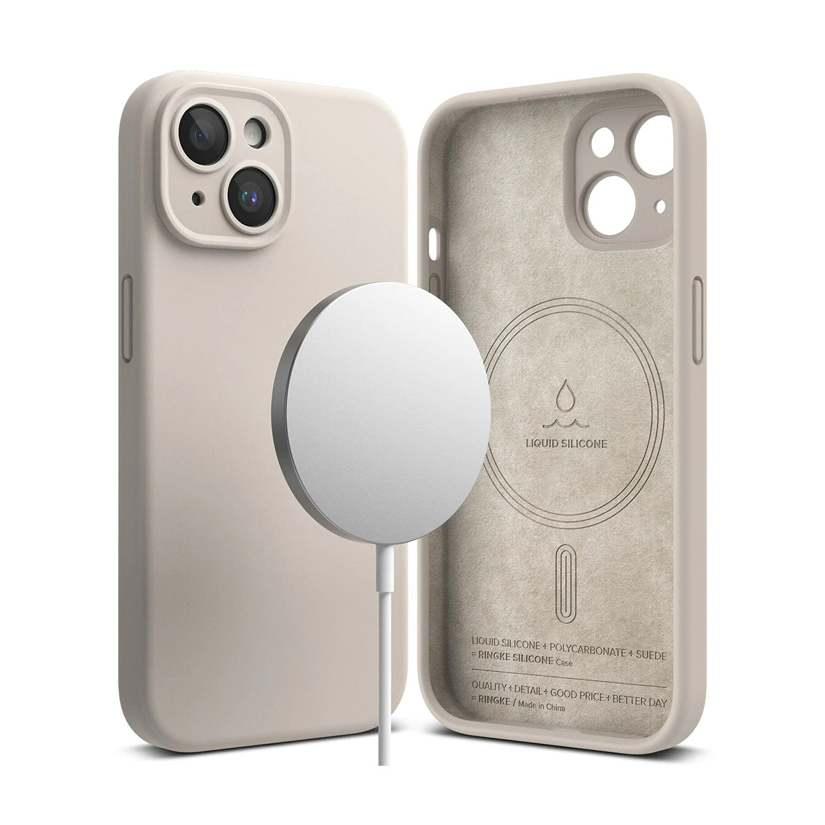 Ringke Silicone Magnetic Case for iPhone 15 Series