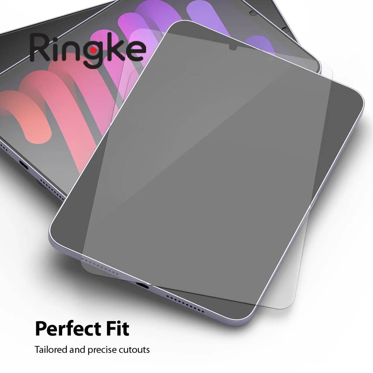 Ringke Tempered Glass for iPad Mini A17 Pro/6th - XtraSure | Apple Authorized Reseller in Myanmar