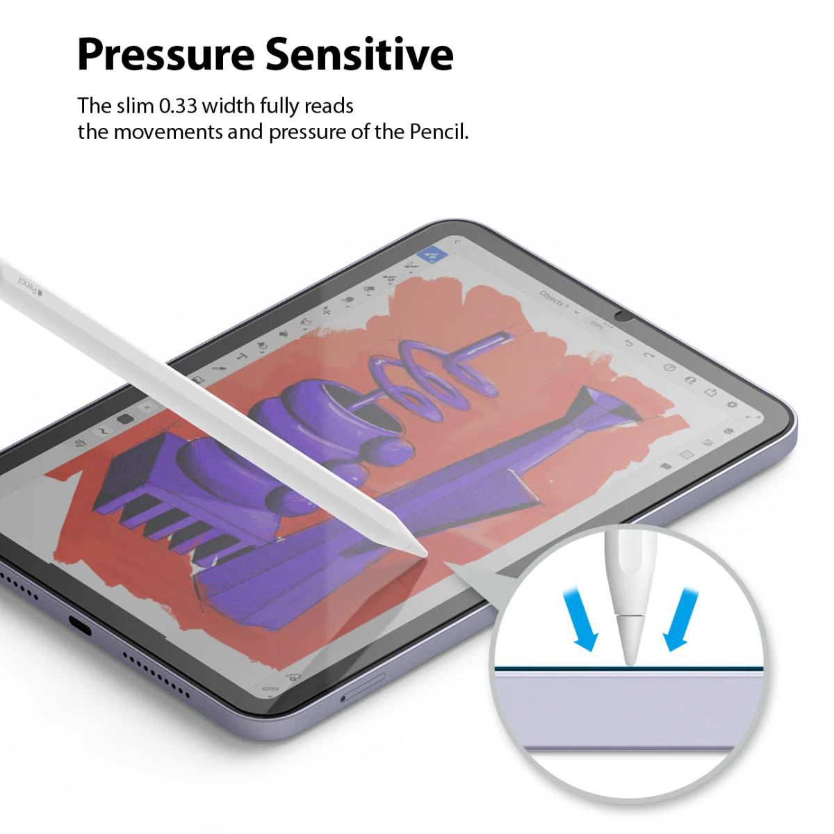 Ringke Tempered Glass for iPad Mini A17 Pro/6th - XtraSure | Apple Authorized Reseller in Myanmar