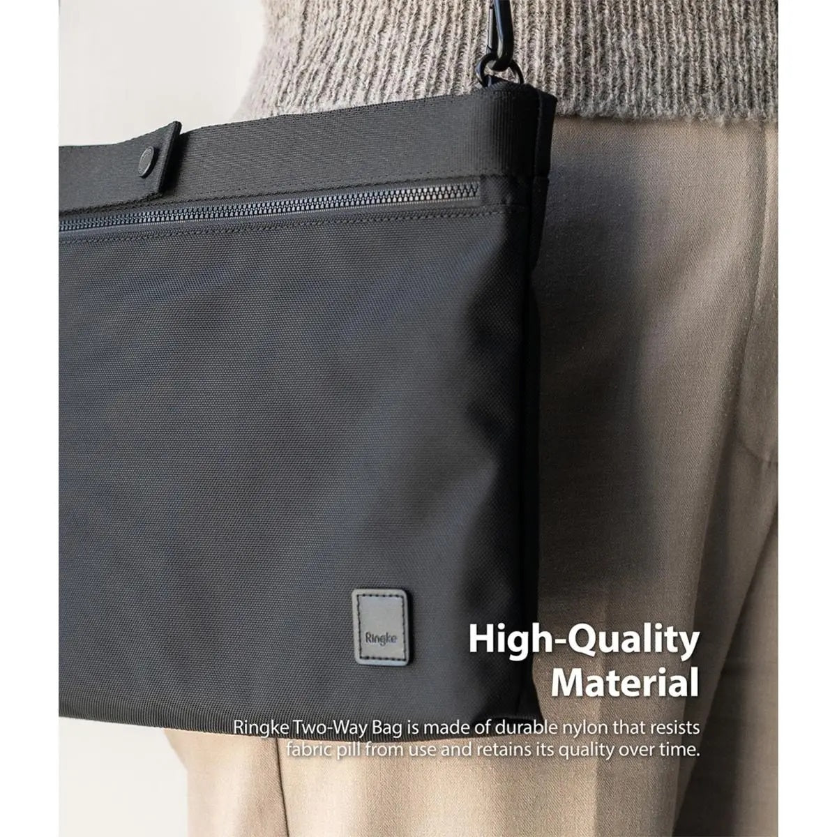 Ringke Two Way Bag (Black) - XtraSure | Apple Authorized Reseller in Myanmar
