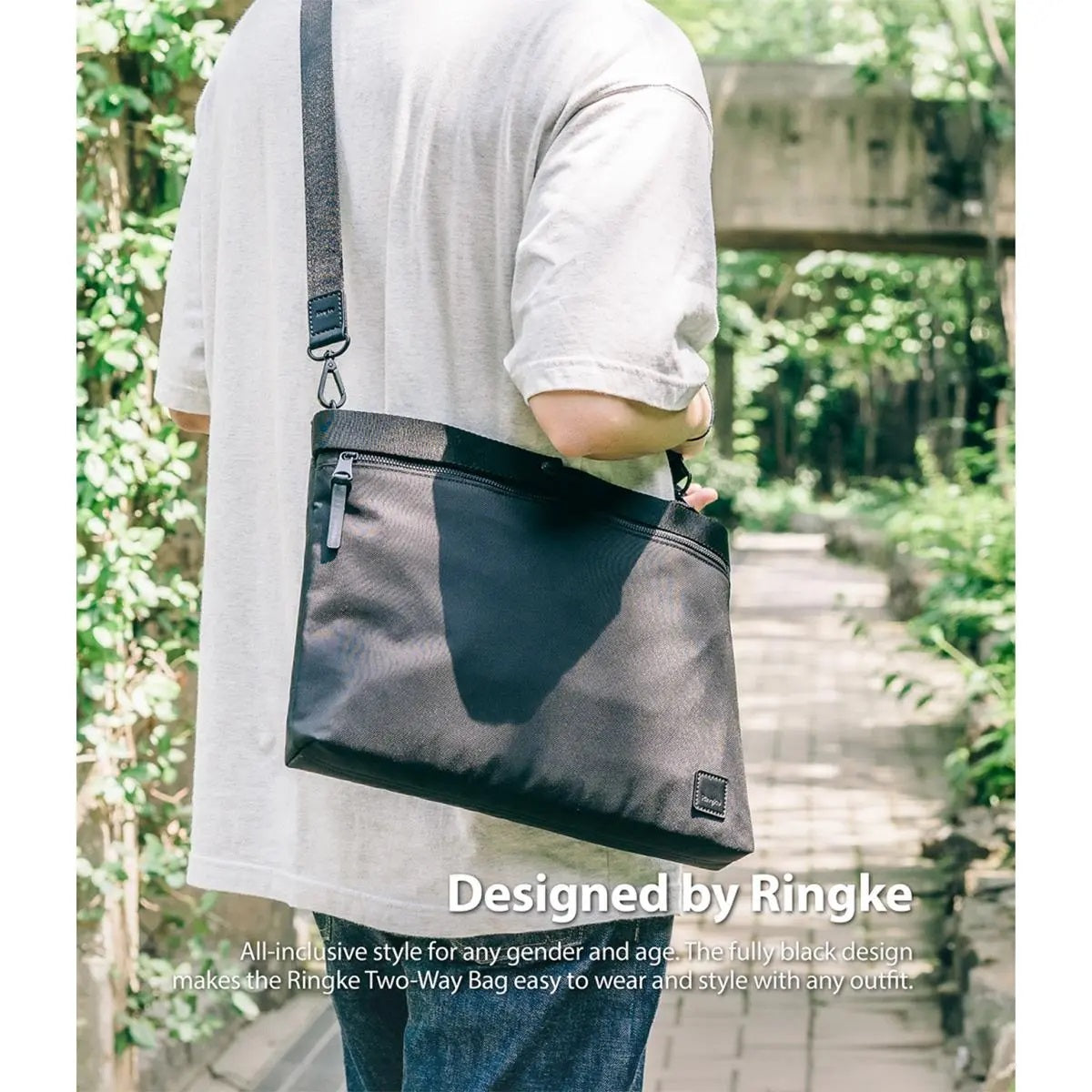 Ringke Two Way Bag (Black) - XtraSure | Apple Authorized Reseller in Myanmar