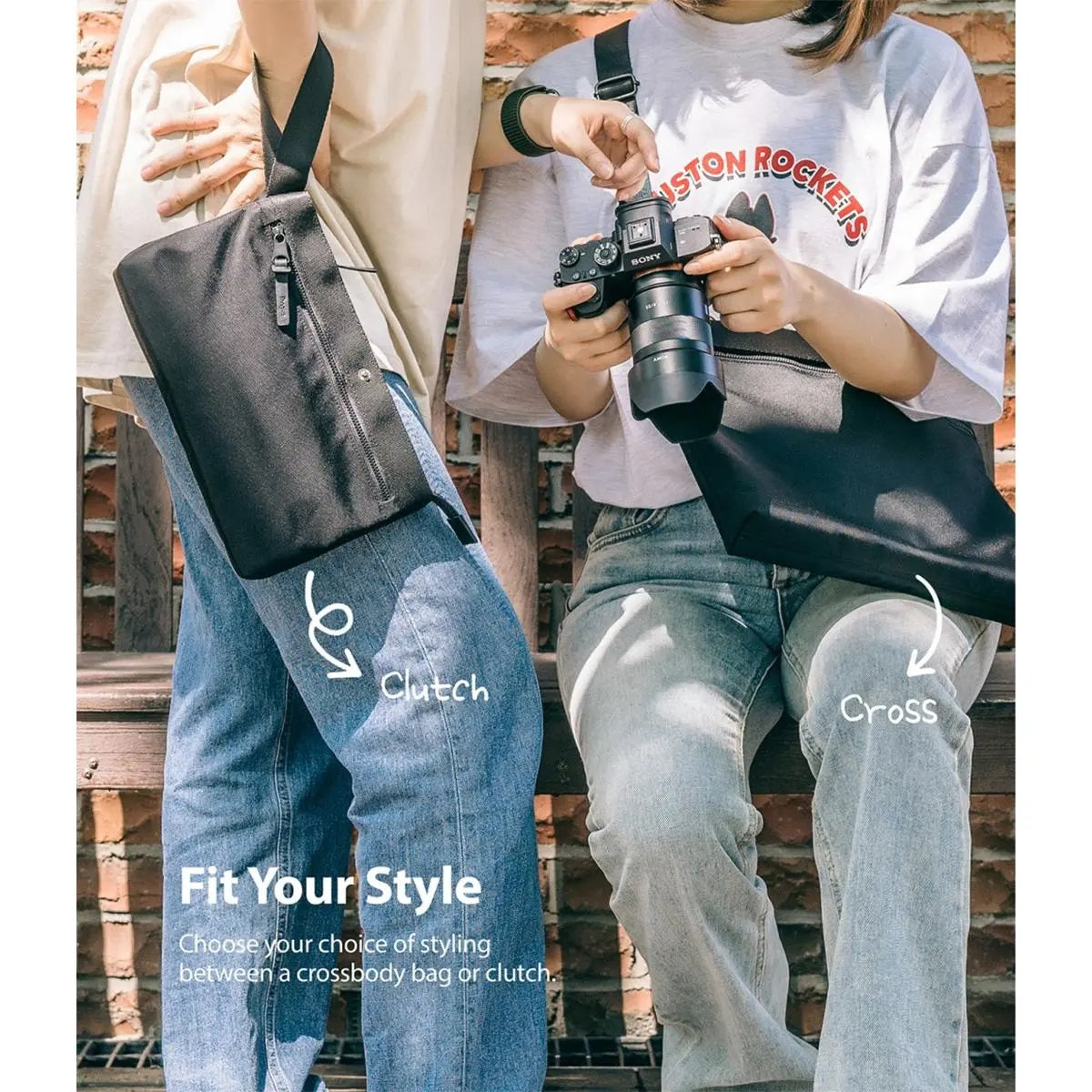 Ringke Two Way Bag (Black) - XtraSure | Apple Authorized Reseller in Myanmar