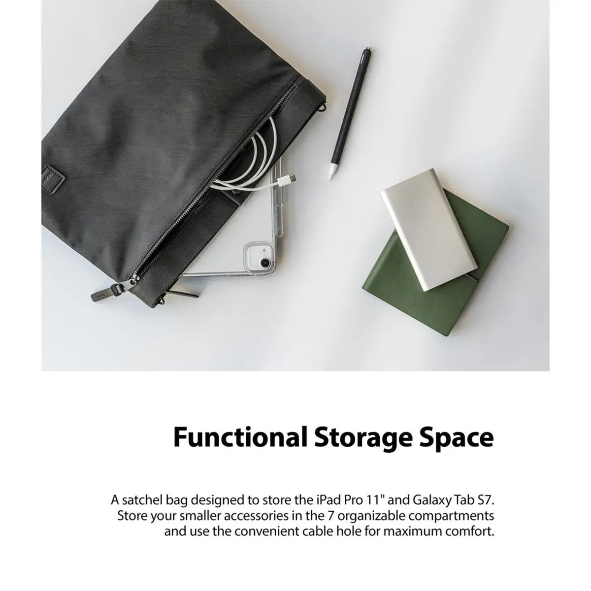 Ringke Two Way Bag (Black) - XtraSure | Apple Authorized Reseller in Myanmar