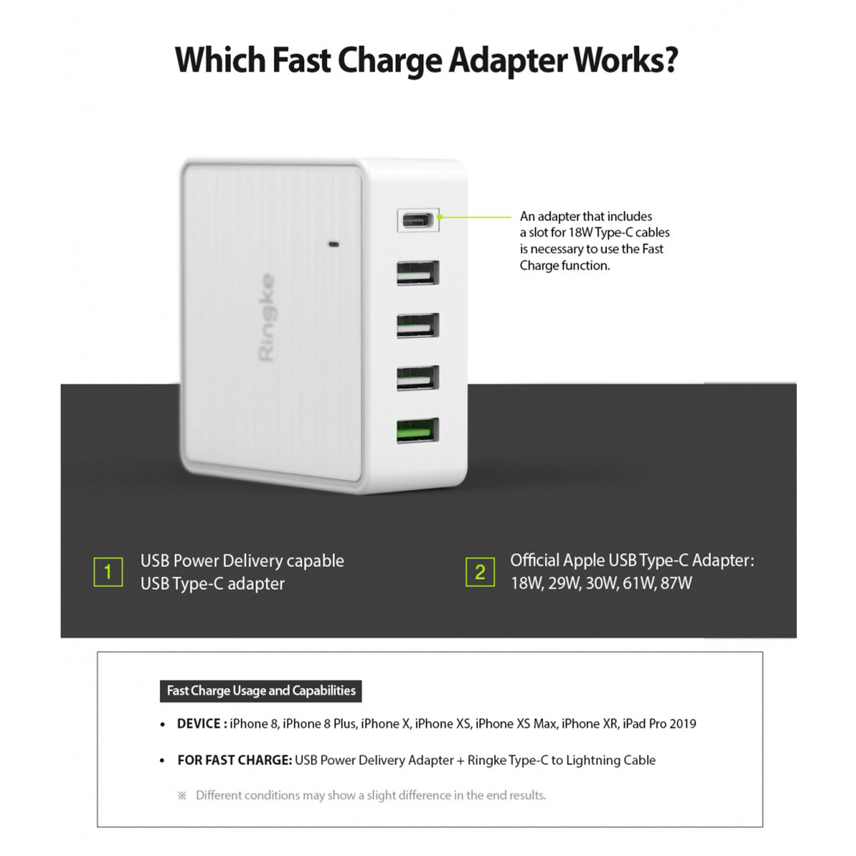 Ringke USB-C to Lighting Charging Cable (1.2m) Black - XtraSure | Apple Authorized Reseller in Myanmar