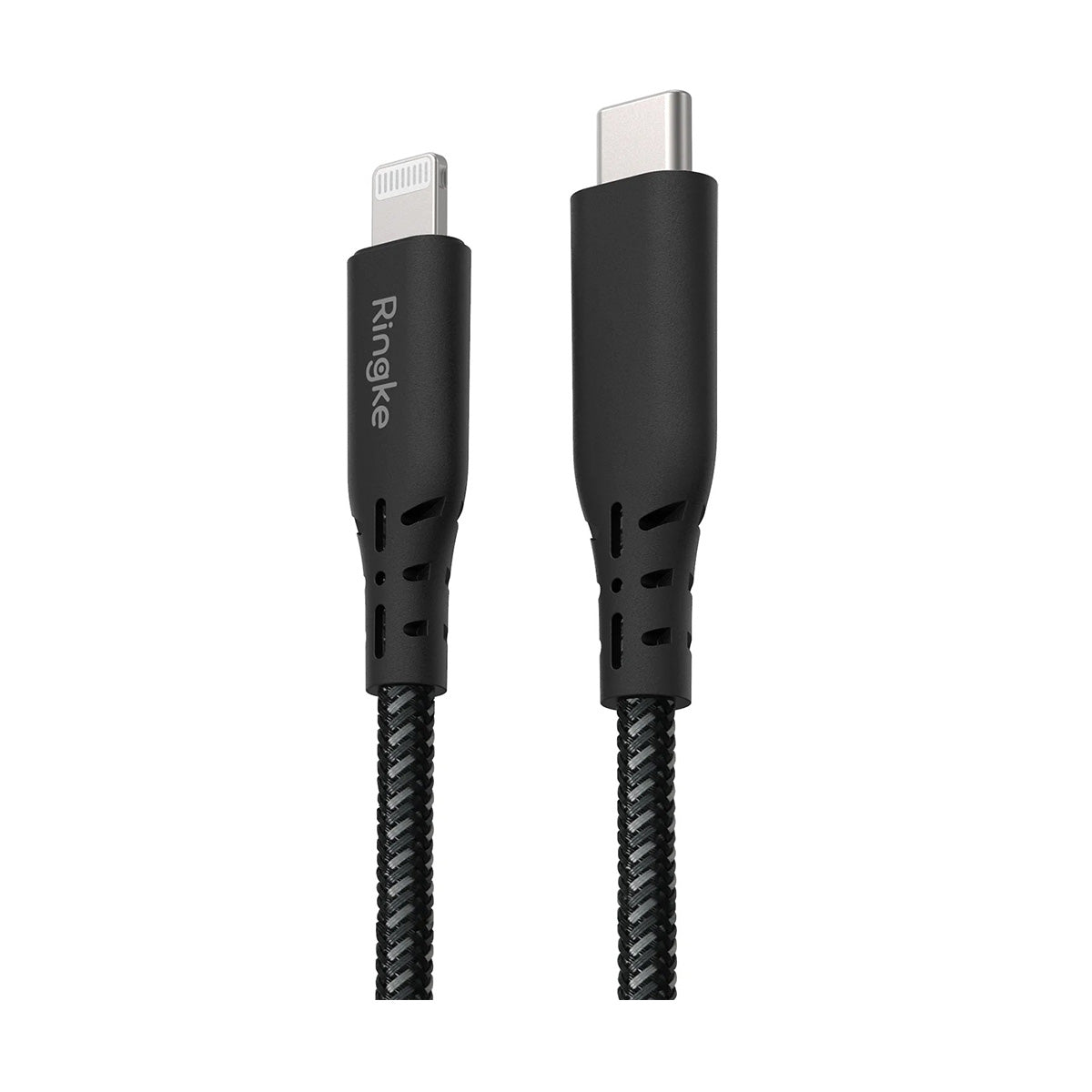 Ringke USB-C to Lighting Charging Cable (1.2m) Black - XtraSure | Apple Authorized Reseller in Myanmar