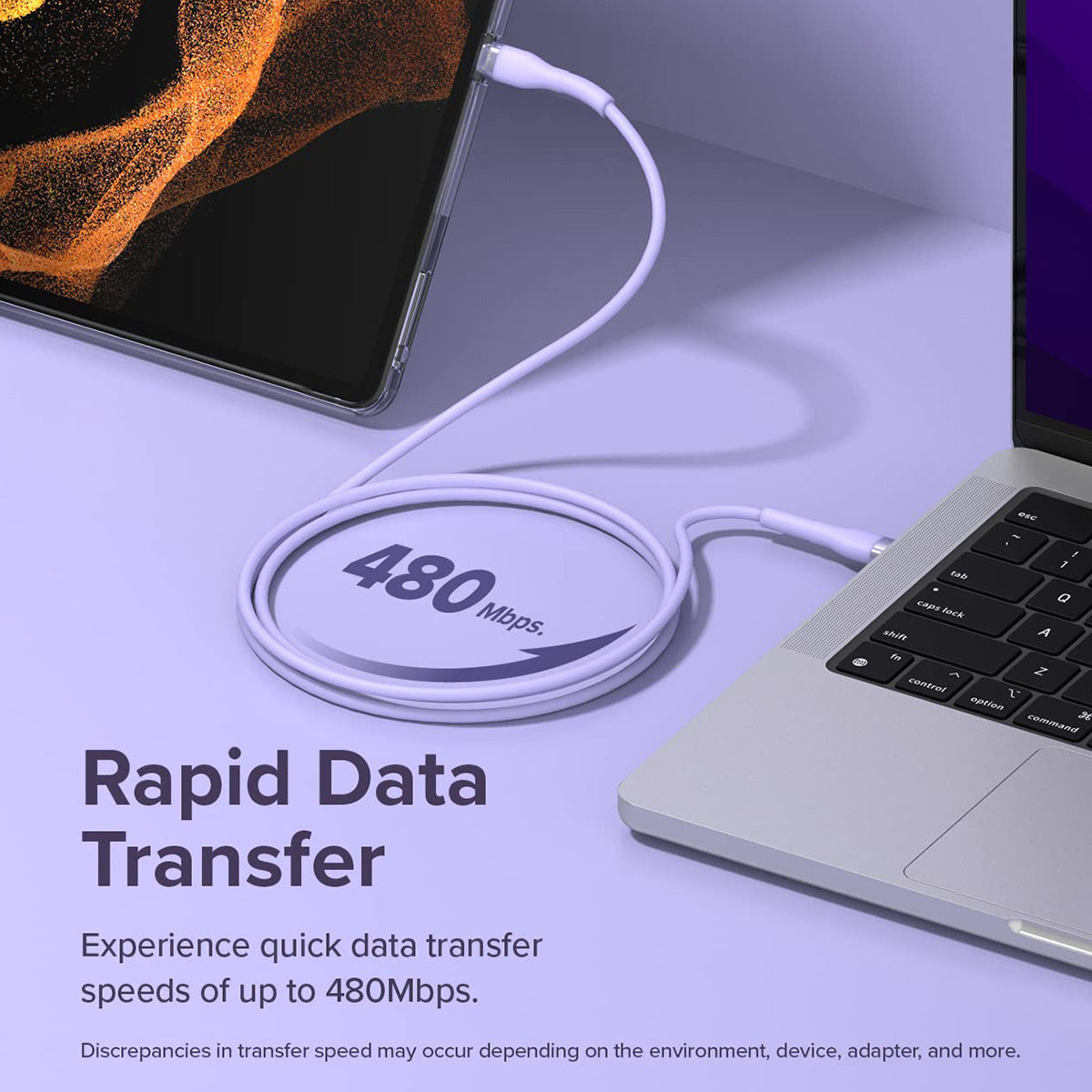 Ringke USB-C to Lighting Pastel Charging Cable (1.2m) - XtraSure | Apple Authorized Reseller in Myanmar