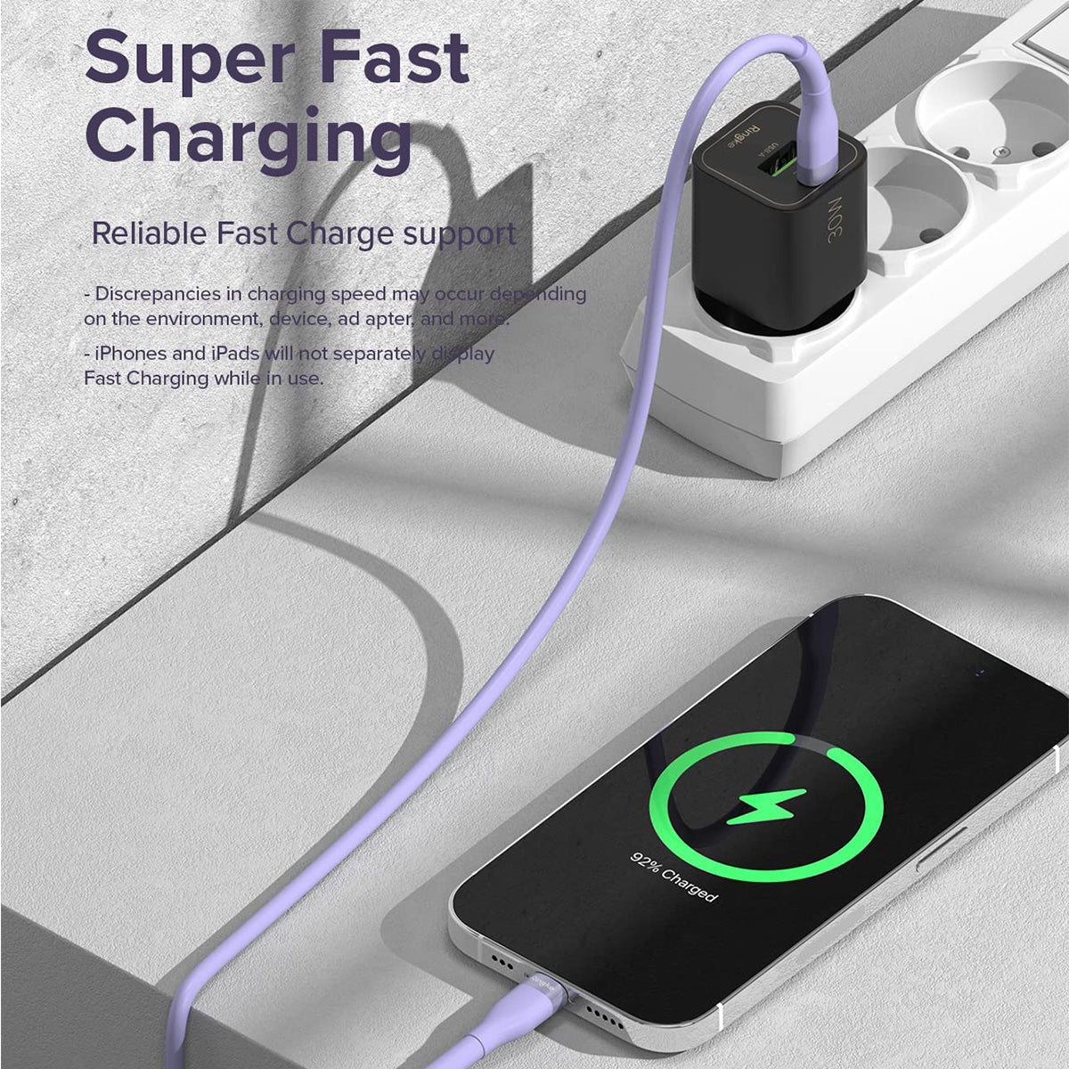 Ringke USB-C to Lighting Pastel Charging Cable (1.2m) - XtraSure | Apple Authorized Reseller in Myanmar