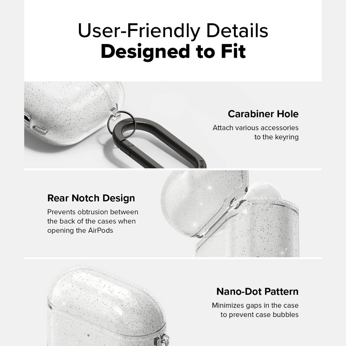 Ringke Air Airpod Case for AirPods 4 - XtraSure | Apple Authorized Reseller in Myanmar