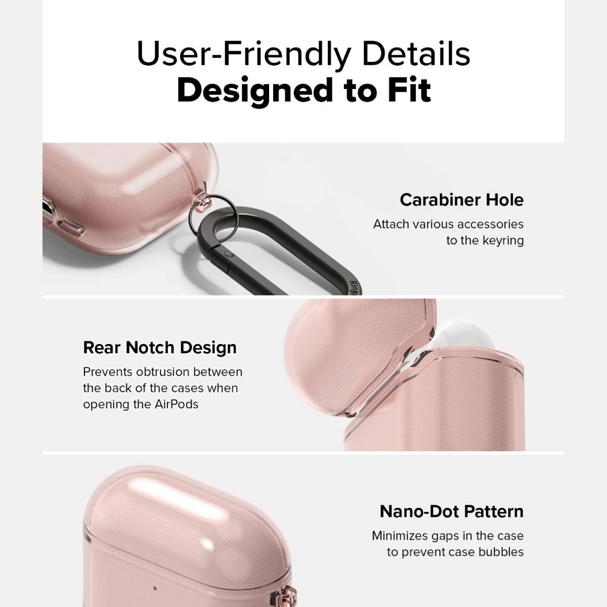 Ringke Air Airpod Case for AirPods 4 - XtraSure | Apple Authorized Reseller in Myanmar