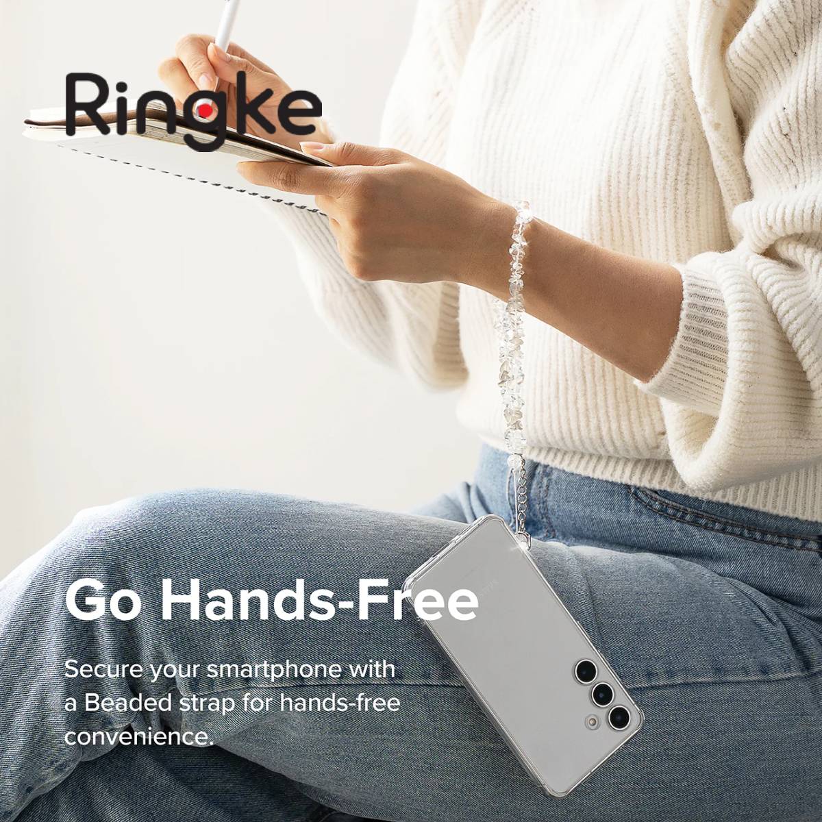 Ringke Beaded Hand Strap