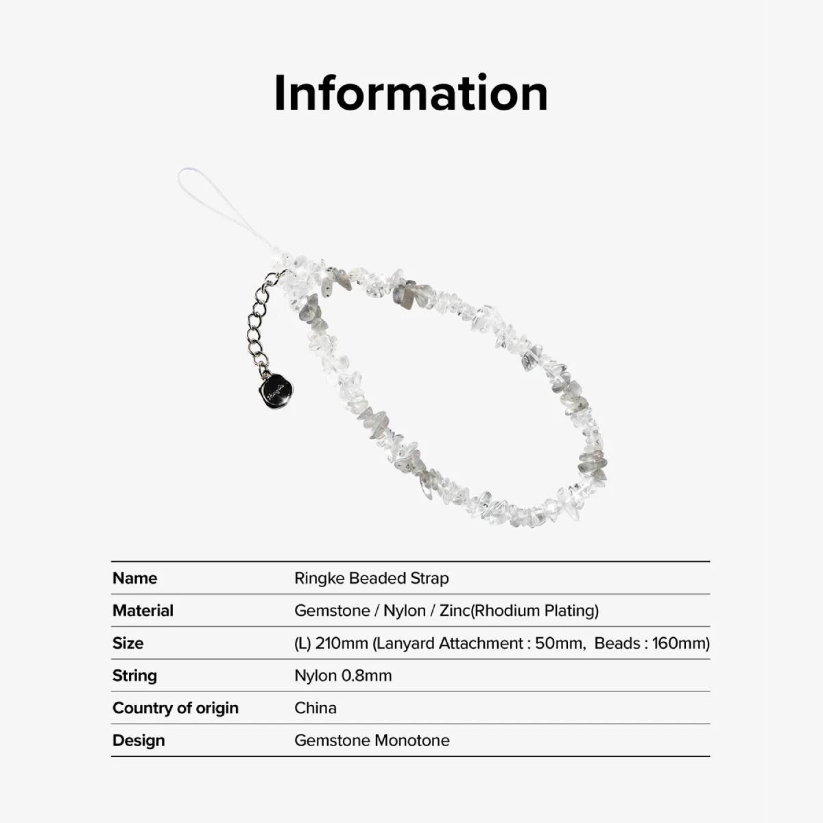 Ringke Beaded Hand Strap