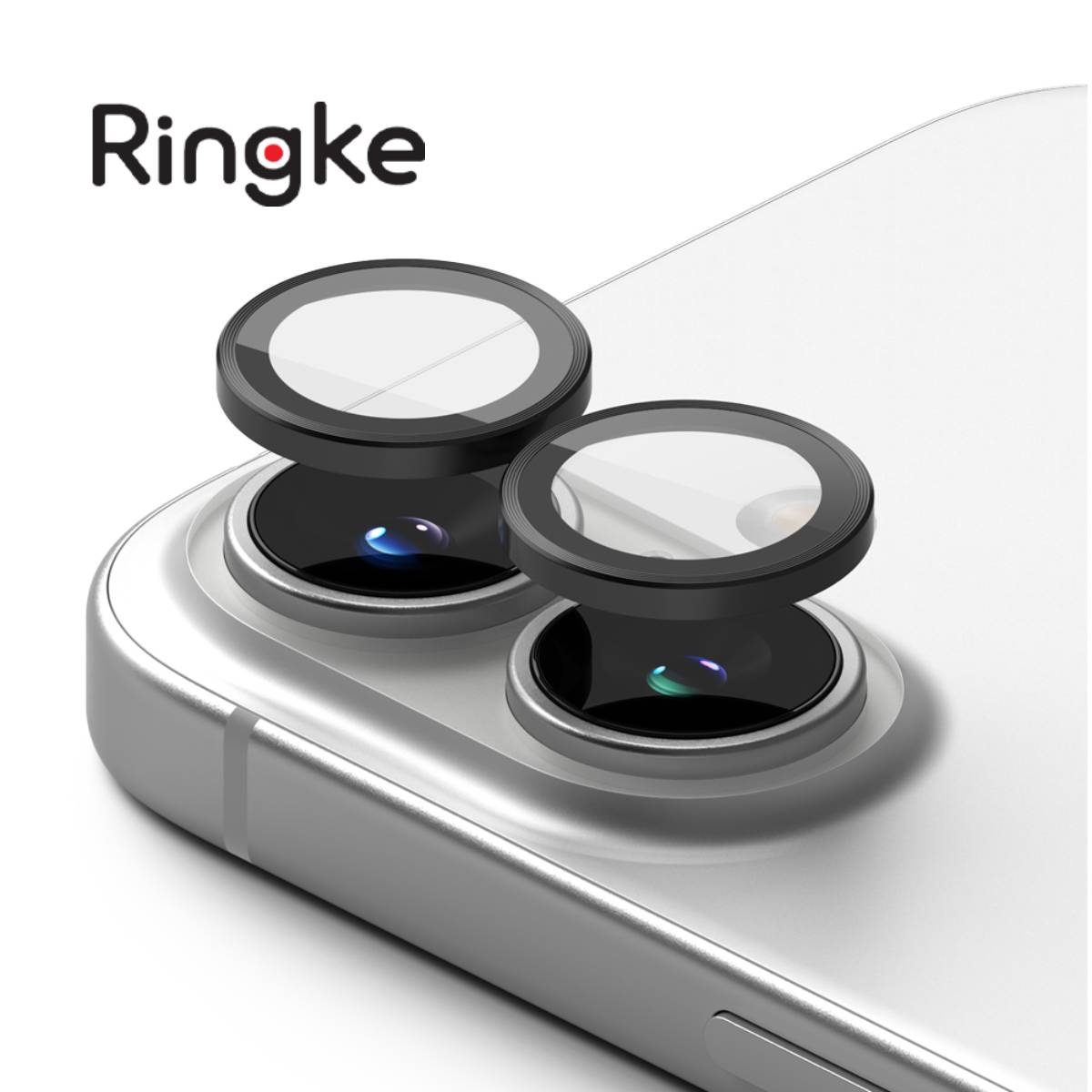 Ringke Camera Lens Frame Glass for iPhone 16 Series - XtraSure | Apple Authorized Reseller in Myanmar