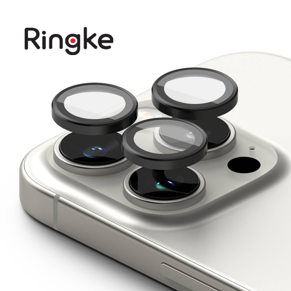 Ringke Camera Lens Frame Glass for iPhone 16 Series - XtraSure | Apple Authorized Reseller in Myanmar
