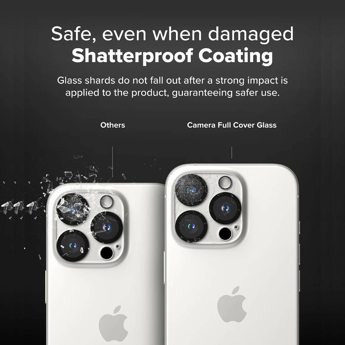 Ringke Camera Protector Glass for iPhone 16 Series - XtraSure | Apple Authorized Reseller in Myanmar