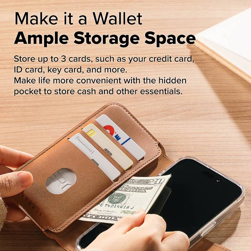 Ringke Folio Wallet Magnetic for iPhone 16 Series - XtraSure | Apple Authorized Reseller in Myanmar