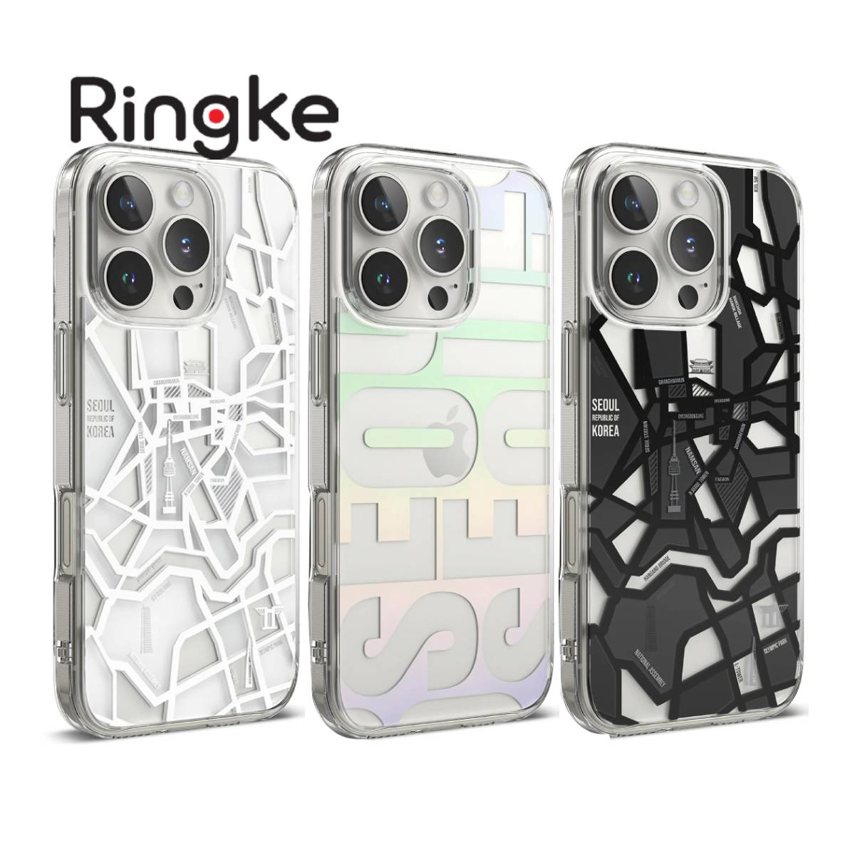 Ringke Fusion Design Case for iPhone 16 Series - XtraSure | Apple Authorized Reseller in Myanmar
