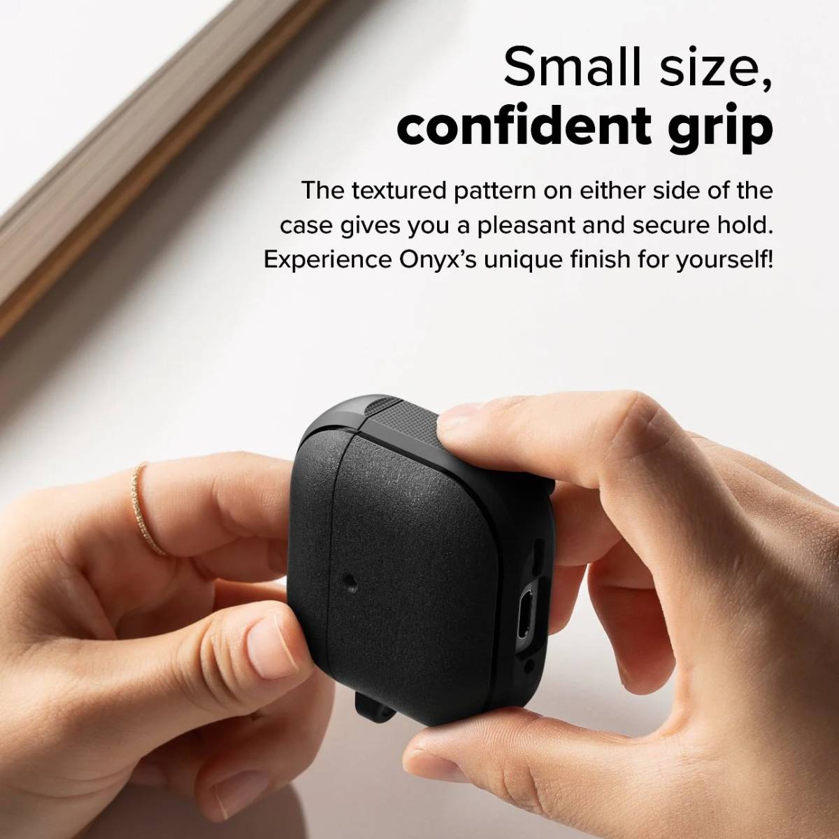 Ringke Onyx Magnetic Case for Airpods 4 - XtraSure | Apple Authorized Reseller in Myanmar