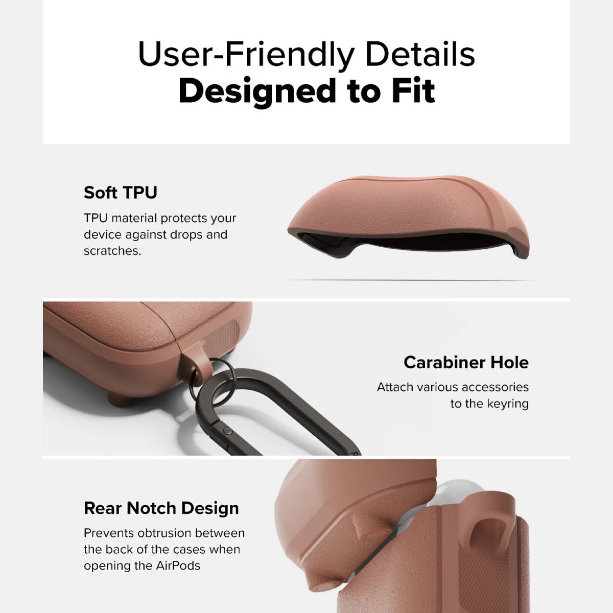 Ringke Onyx Magnetic Case for Airpods 4 - XtraSure | Apple Authorized Reseller in Myanmar