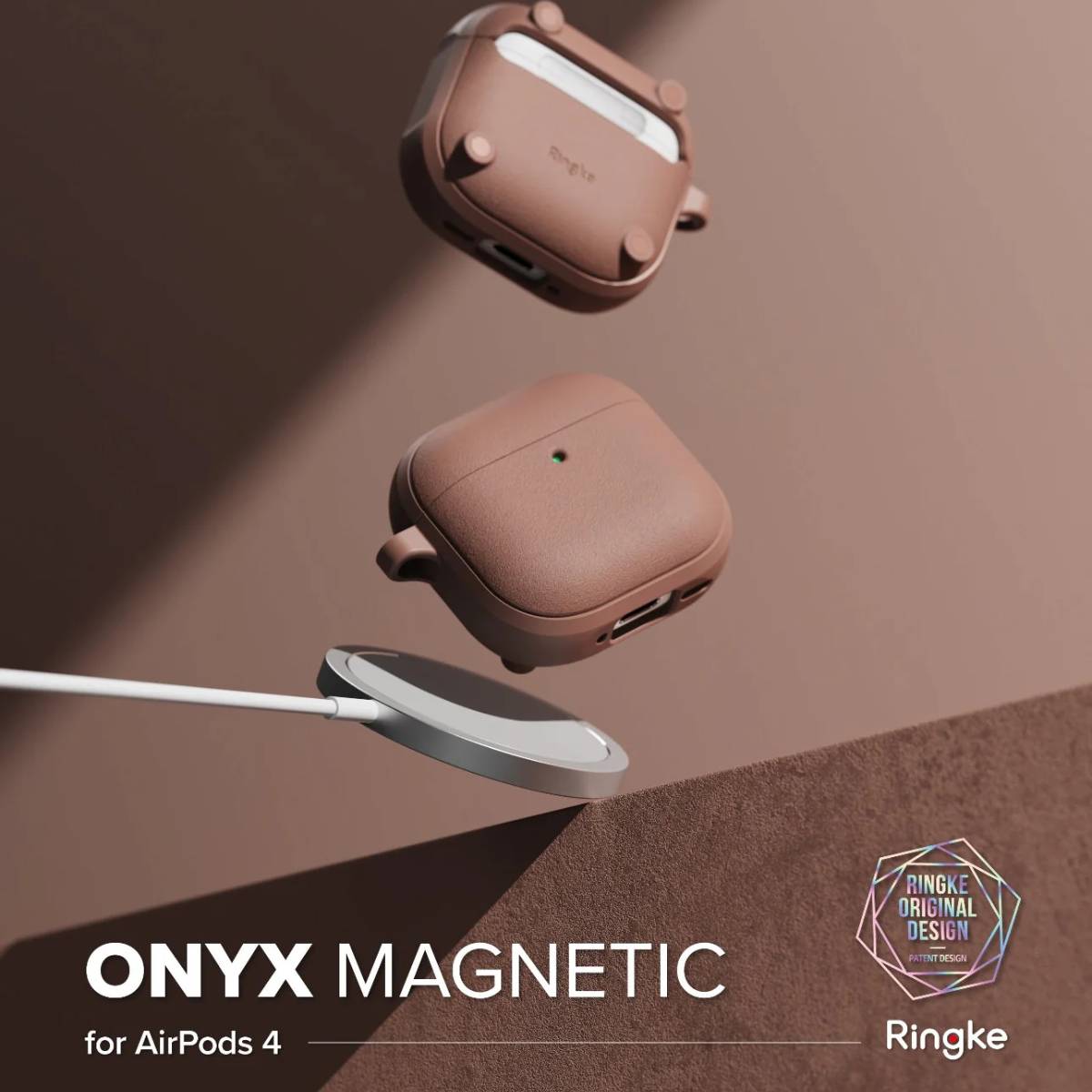 Ringke Onyx Magnetic Case for Airpods 4 - XtraSure | Apple Authorized Reseller in Myanmar