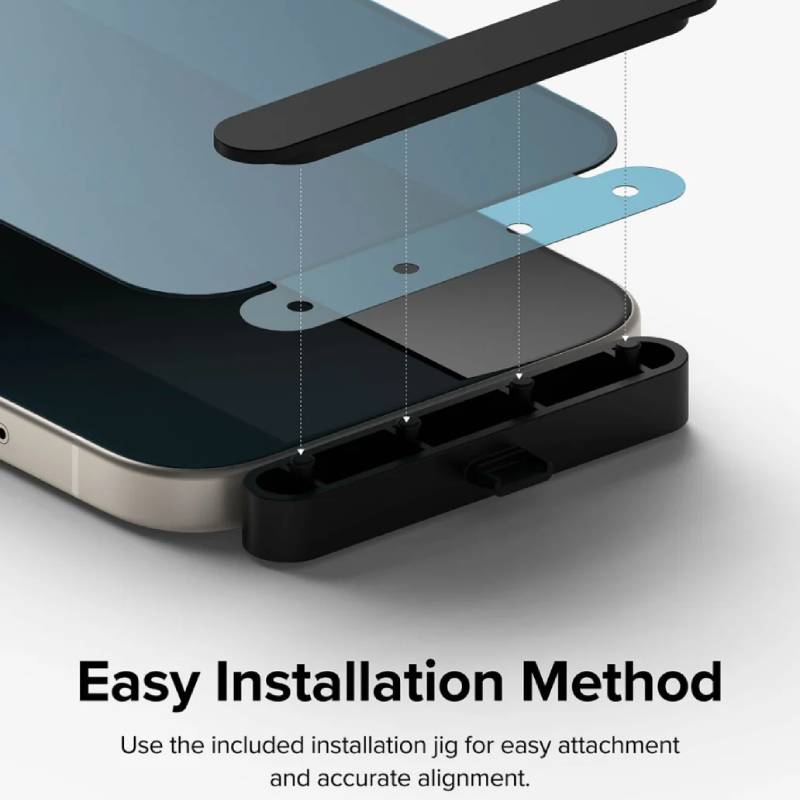 Ringke Privacy Glass Screen Protector for iPhone 16 Series