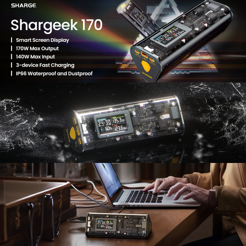 Sharge 170 Power Bank 24,000mAh (SP170)