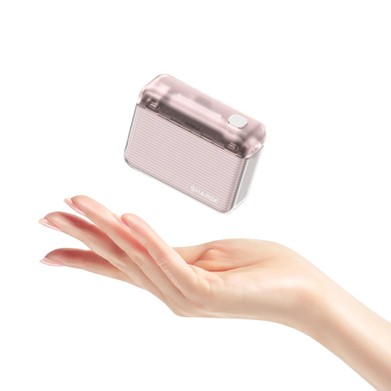 Sharge Flow Portable 10k Power Bank (SP020) Pink