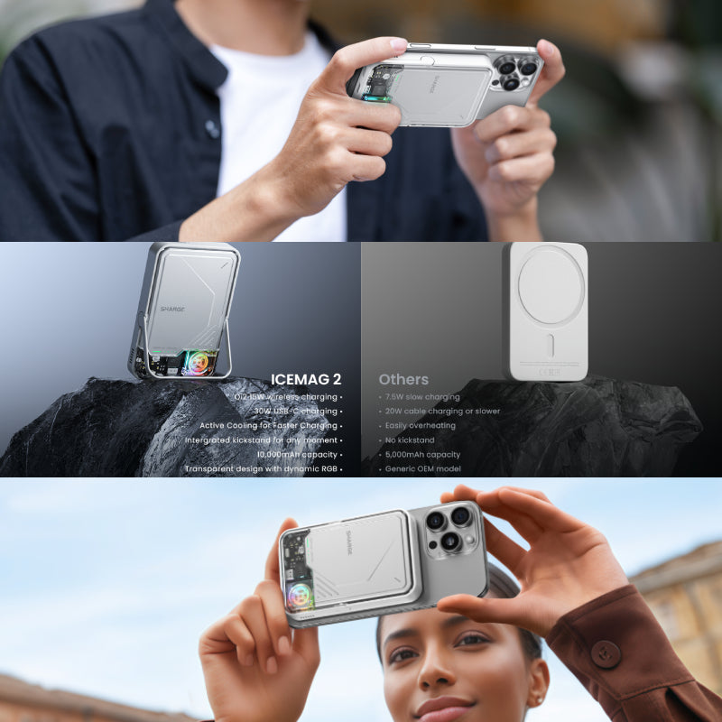 Sharge Icemag 2 Power Bank 10k (M2)