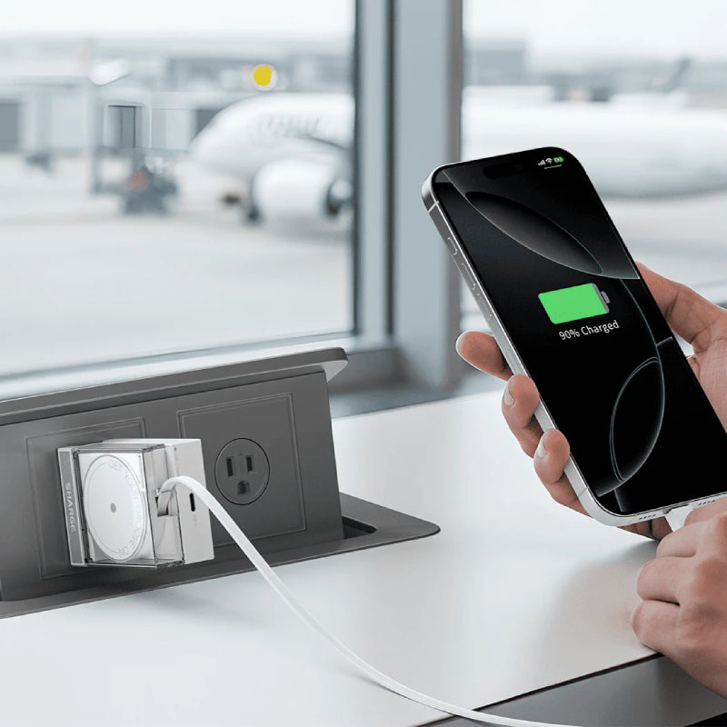 Sharge Retractable 65W Wall Charger (S4E)