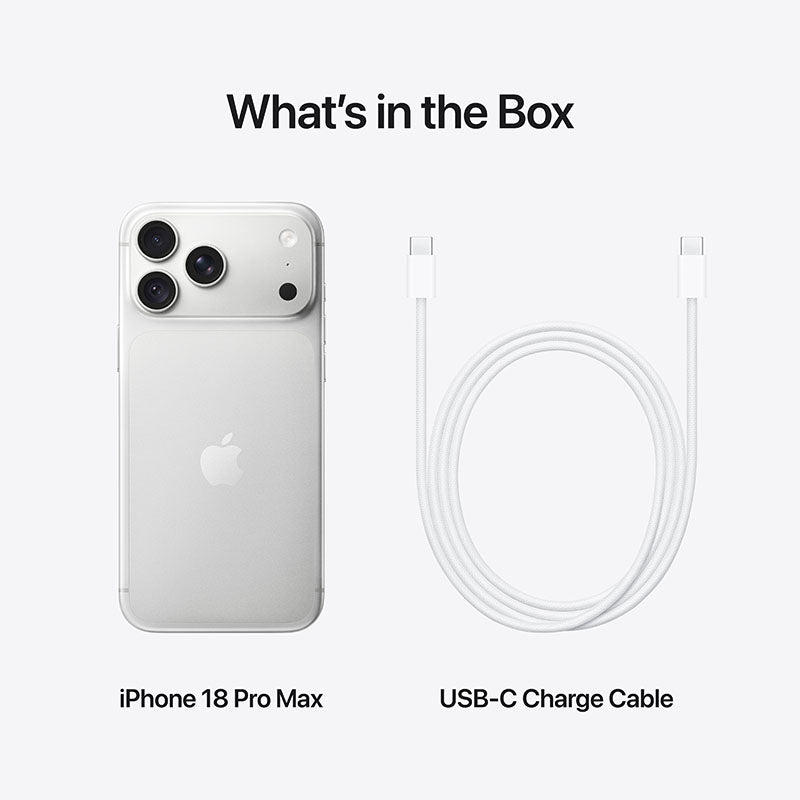 iPhone 18 Pro Max (eSim + Physical Sim)