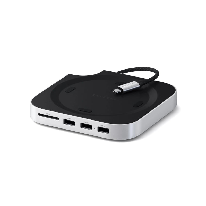 Satechi Mac Mini M6/M5 Pro/M4 Stand & Hub with SSD Enclosure