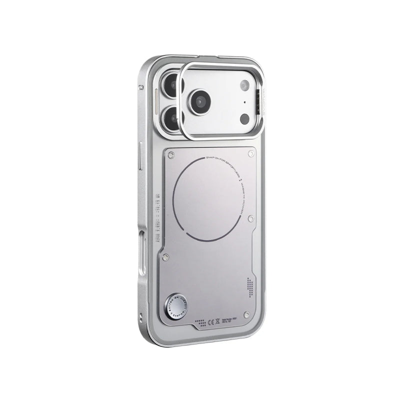 Wakcas Detachable Metal Magsafe Case for iPhone 18 Series