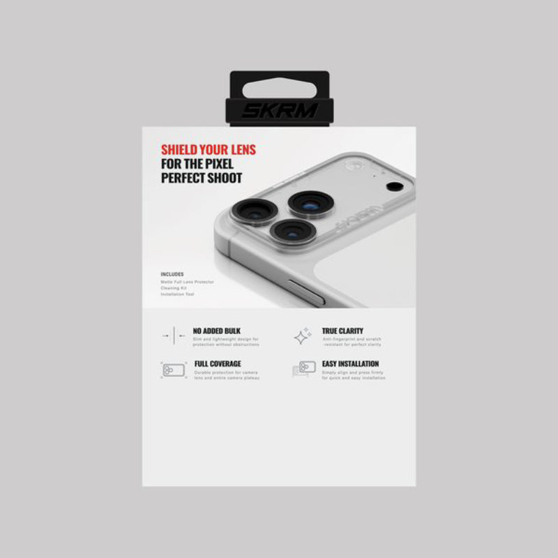 Skinarma Magma Full Aluminium Matte Camera Lens Protector for iPhone 17 Series