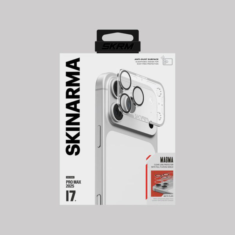Skinarma Magma Full Aluminium Matte Camera Lens Protector for iPhone 17 Series