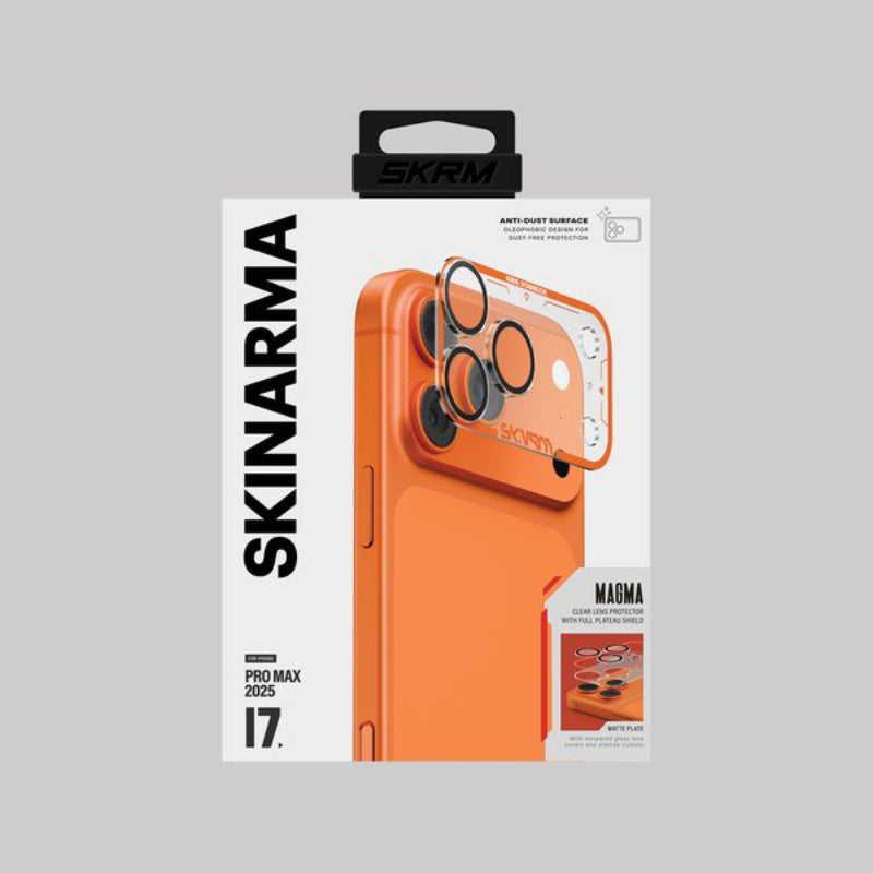 Skinarma Magma Full Aluminium Matte Camera Lens Protector for iPhone 17 Series