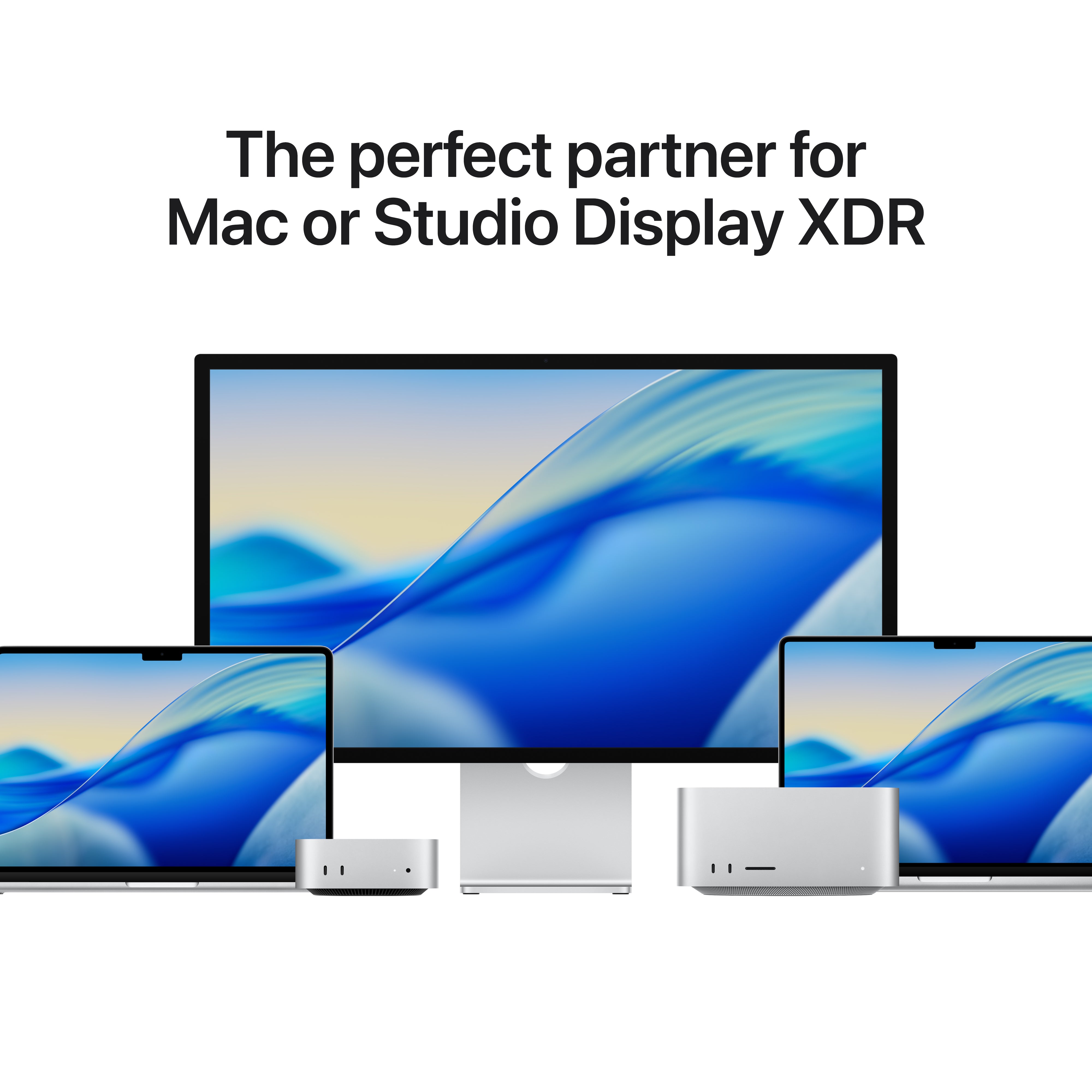 Apple Studio Display MFEX4 (Standard glass/Tilt/adjustable stand)