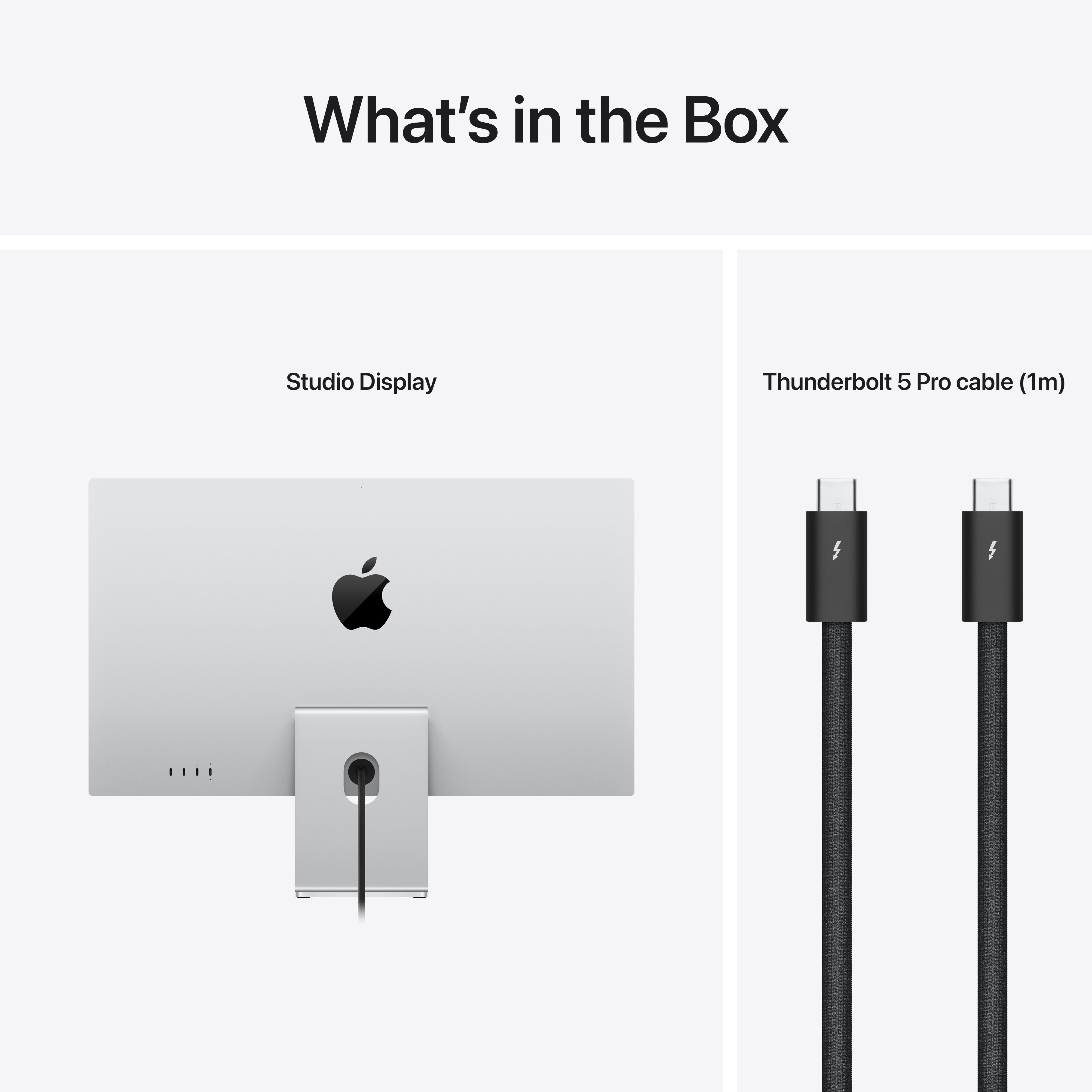 Apple Studio Display MFEX4 (Standard glass/Tilt/adjustable stand)