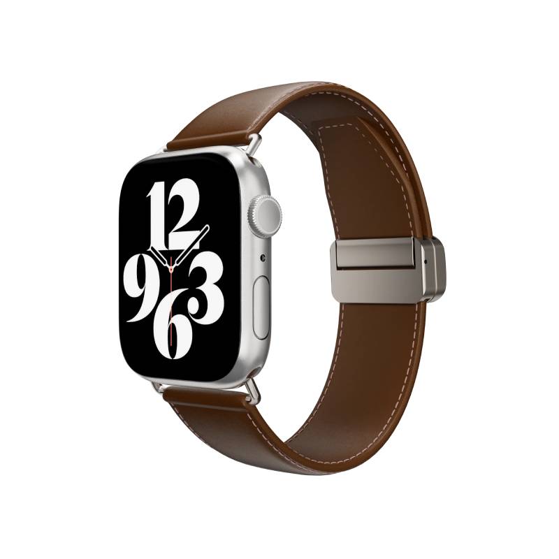 SwitchEasy Classic Genuine Leather Apple Watch Band (44/45/46/49mm) - XtraSure | Apple Authorized Reseller in Myanmar