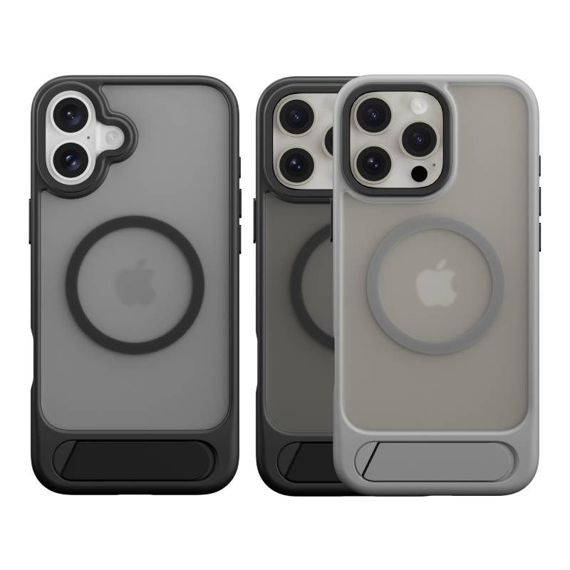 SwitchEasy EasyStand M Stand Guard Protective Case for iPhone 16 Series - XtraSure | Apple Authorized Reseller in Myanmar