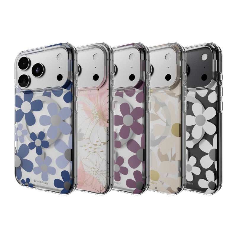 SwitchEasy Fleur M 3D Patterned Shockproof Case for iPhone 18 Series