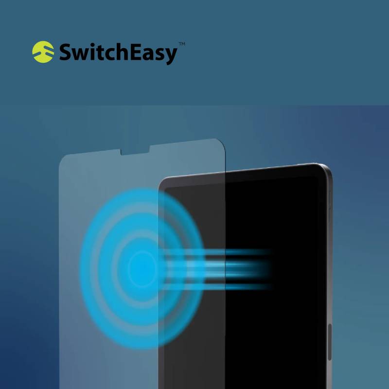 SwitchEasy Glass Defender Anti-Blue Light Screen Protector for M3-M2 iPad Air 13"/11" - XtraSure | Apple Authorized Reseller in Myanmar
