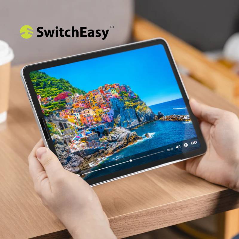 SwitchEasy Glass Defender Anti-Blue Light Screen Protector for M3-M2 iPad Air 13"/11" - XtraSure | Apple Authorized Reseller in Myanmar
